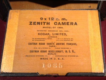 No. 3 Zenith and 9x12 Zenith cameras
